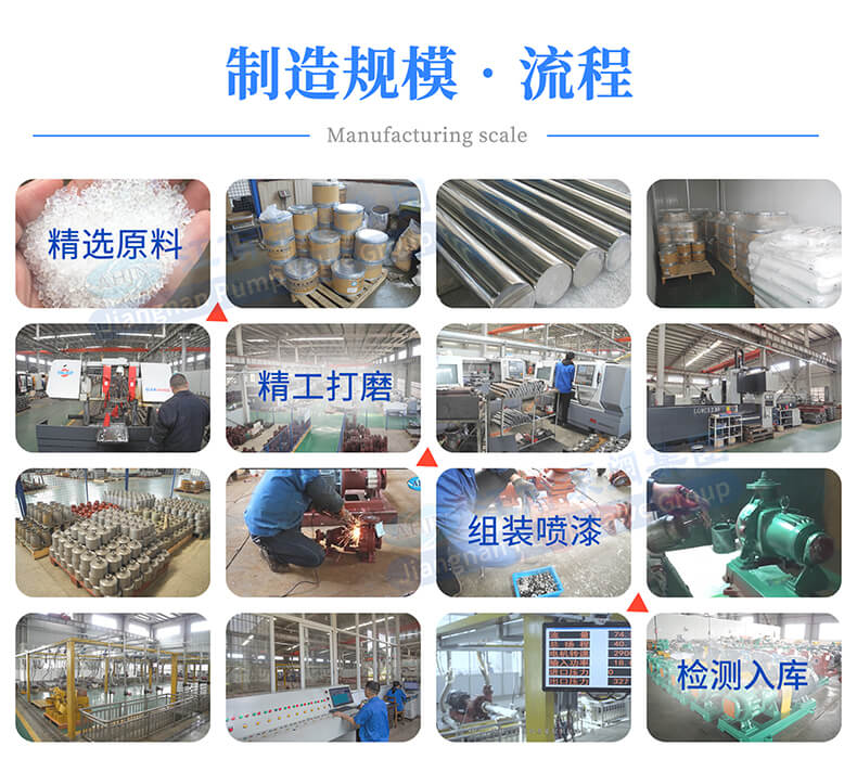 IHF氟塑料離心泵制造流程